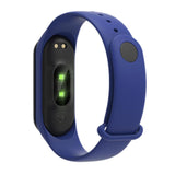 Maxbell Bluetooth Smart Watch Heart Rate Monitor Fitness Tracker Wristband Dark Blue - Aladdin Shoppers