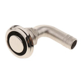 Maxbell Boat Yacht Deck Drain Stainless Steel Hardware Water Outlet Diameter 15 mm - Aladdin Shoppers
