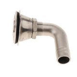 Maxbell Boat Yacht Deck Drain Stainless Steel Hardware Water Outlet Diameter 15 mm - Aladdin Shoppers