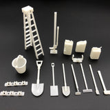 Maxbell Body Shell Decoration Tool Kits for WPL 1/16 6WD 4WD RC Rock Crawler Models - Aladdin Shoppers
