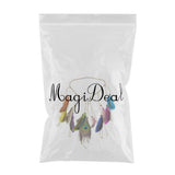 Maxbell Boho Women Indian Festival Feather Tassel Headband Hair Band Hippie Headdress Tribal Hair Rope - Aladdin Shoppers