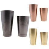 Maxbell Boston Cocktail Shaker Set Cocktail Shaker Bar Shaker Set Built Black - Aladdin Shoppers