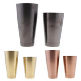 Maxbell Boston Cocktail Shaker Set Cocktail Shaker Bar Shaker Set Built Black - Aladdin Shoppers