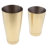Maxbell Boston Cocktail Shaker Set Cocktail Shaker Bar Shaker Set Built Gold - Aladdin Shoppers