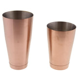 Maxbell Boston Cocktail Shaker Set Cocktail Shaker Bar Shaker Set Built Rose Gold - Aladdin Shoppers