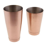Maxbell Boston Cocktail Shaker Set Cocktail Shaker Bar Shaker Set Built Rose Gold - Aladdin Shoppers