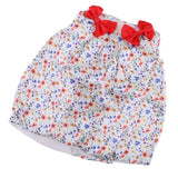 Maxbell Bowknot Sleeveless Dress Floral Skirt Clothes for 18inch Doll - Aladdin Shoppers