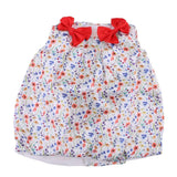 Maxbell Bowknot Sleeveless Dress Floral Skirt Clothes for 18inch Doll - Aladdin Shoppers