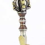 Maxbell Brass Antique Pendant Tibetan Buddhist Vajra Pendant Handmade Nepal Amulet