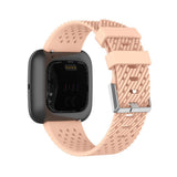 Maxbell Breathable Twill Strap For fitbit versa/versa lite Khaki Large size - Aladdin Shoppers