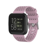 Maxbell Breathable Twill Strap For fitbit versa/versa lite Lilac Small size - Aladdin Shoppers