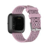 Maxbell Breathable Twill Strap For fitbit versa/versa lite Lilac Small size - Aladdin Shoppers