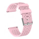 Maxbell Breathable Twill Strap For fitbit versa/versa lite Pink Large size - Aladdin Shoppers