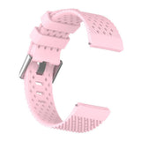 Maxbell Breathable Twill Strap For fitbit versa/versa lite Pink Large size - Aladdin Shoppers