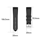 Maxbell Breathable Twill Strap For fitbit versa/versa lite Pink Small size - Aladdin Shoppers