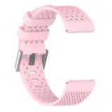 Maxbell Breathable Twill Strap For fitbit versa/versa lite Pink Small size - Aladdin Shoppers