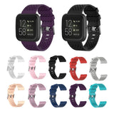 Maxbell Breathable Twill Strap For fitbit versa/versa lite White Small size - Aladdin Shoppers