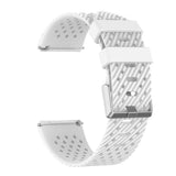 Maxbell Breathable Twill Strap For fitbit versa/versa lite White Small size - Aladdin Shoppers