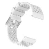 Maxbell Breathable Twill Strap For fitbit versa/versa lite White Small size - Aladdin Shoppers