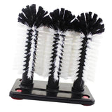 Maxbell Brush Glass Washer Cleaner Scrubber Bar Pub Catering Set of 3 Brushes B - Aladdin Shoppers