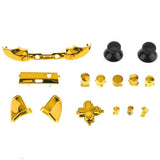 Maxbell Bumper Trigger Buttons D-Pad LB RB LT RT Mod Kit Replacement For Xbox One Slim Controller Chrome Gold - Aladdin Shoppers