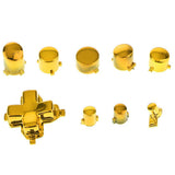 Maxbell Bumper Trigger Buttons D-Pad LB RB LT RT Mod Kit Replacement For Xbox One Slim Controller Chrome Gold - Aladdin Shoppers
