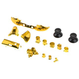 Maxbell Bumper Trigger Buttons D-Pad LB RB LT RT Mod Kit Replacement For Xbox One Slim Controller Chrome Gold - Aladdin Shoppers