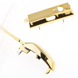 Maxbell Bumper Trigger Buttons D-Pad LB RB LT RT Mod Kit Replacement For Xbox One Slim Controller Chrome Gold - Aladdin Shoppers