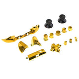 Maxbell Bumper Trigger Buttons D-Pad LB RB LT RT Mod Kit Replacement For Xbox One Slim Controller Chrome Gold - Aladdin Shoppers