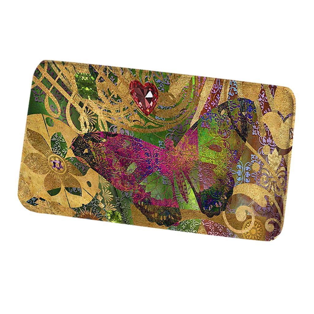 Maxbell Butterfly Bathbat Floor Mat Rug Bathroom Non-Slip Carpet Bathroom Decor 8 - Aladdin Shoppers