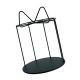 Maxbell Cake Stand Bowknot Showcase Dessert Pastry Display Wedding Party Black L - Aladdin Shoppers