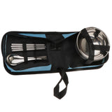Maxbell Camping Cutlery Set Blue (single suit) - Aladdin Shoppers