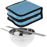 Maxbell Camping Cutlery Set Blue (single suit) - Aladdin Shoppers