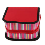 Maxbell Camping Cutlery Set Red two-piece set (2 bowls + 2 chopsticks + 2 spoons) - Aladdin Shoppers