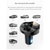 Maxbell Car Charger Ports USB Charger FM Transmitter Bluetooth Wireless MP3 Player - Aladdin Shoppers