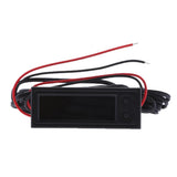 Maxbell Car LCD Digital Backlight Automotive Temperature Clock Voltmeter Accessories Blue - Aladdin Shoppers