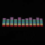 Maxbell CAR STICKER MUSIC RHYTHM LED FLASH LIGHT LAMP SOUND ACTIVATED EQUALIZER - Aladdin Shoppers