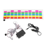 Maxbell CAR STICKER MUSIC RHYTHM LED FLASH LIGHT LAMP SOUND ACTIVATED EQUALIZER - Aladdin Shoppers