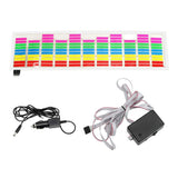 Maxbell CAR STICKER MUSIC RHYTHM LED FLASH LIGHT LAMP SOUND ACTIVATED EQUALIZER - Aladdin Shoppers
