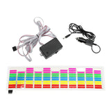 Maxbell CAR STICKER MUSIC RHYTHM LED FLASH LIGHT LAMP SOUND ACTIVATED EQUALIZER - Aladdin Shoppers
