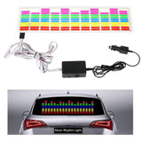 Maxbell CAR STICKER MUSIC RHYTHM LED FLASH LIGHT LAMP SOUND ACTIVATED EQUALIZER - Aladdin Shoppers