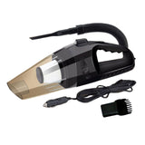 Maxbell Car Vacuum Cleaner Wet Dry 12V 120W Super Suction Handheld Black with Light