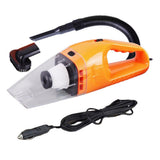 Maxbell Car Vacuum Cleaner Wet Dry 12V 120W Super Suction Handheld Orange HEPA - Aladdin Shoppers