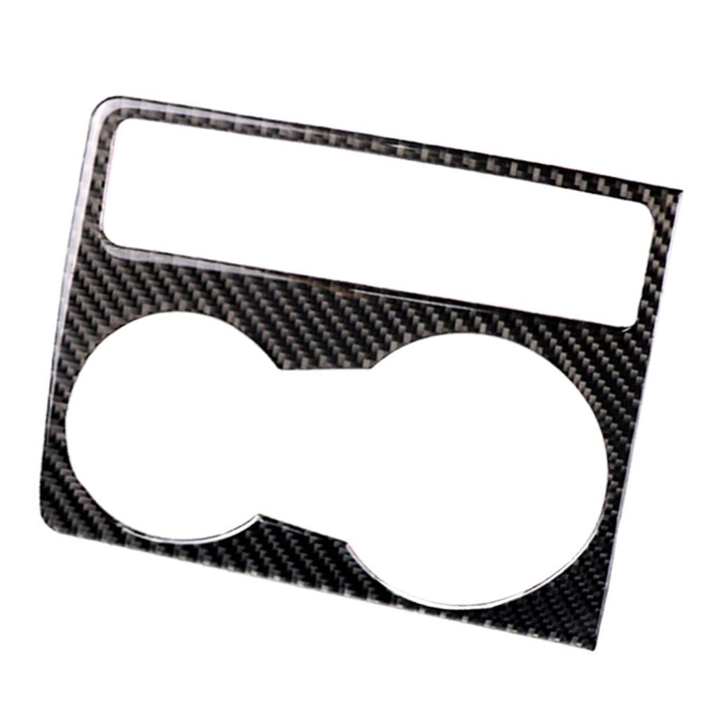 Maxbell Carbon Fiber Cup Holder Decorative Cover Sticker For Audi A5 A4 B8 2009-2015 - Aladdin Shoppers