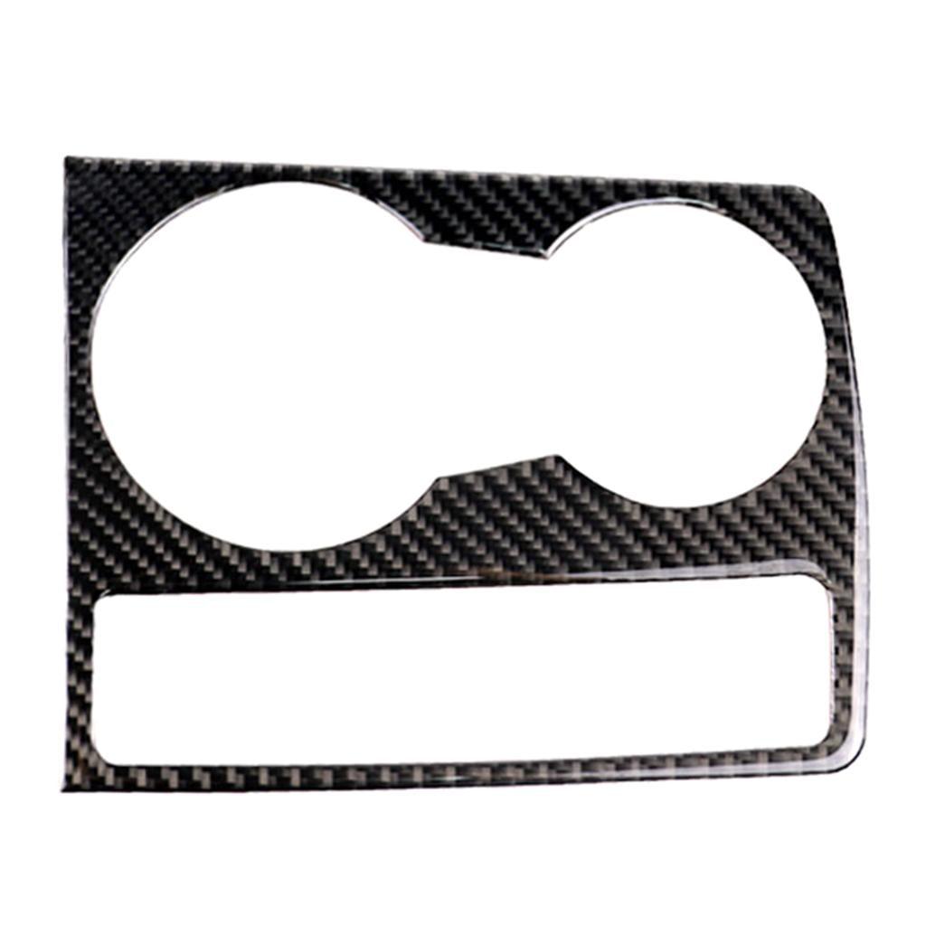 Maxbell Carbon Fiber Cup Holder Decorative Cover Sticker For Audi A5 A4 B8 2009-2015 - Aladdin Shoppers