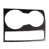 Maxbell Carbon Fiber Cup Holder Decorative Cover Sticker For Audi A5 A4 B8 2009-2015 - Aladdin Shoppers