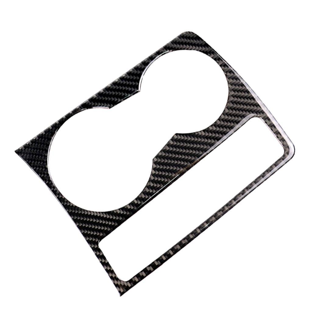 Maxbell Carbon Fiber Cup Holder Decorative Cover Sticker For Audi A5 A4 B8 2009-2015 - Aladdin Shoppers