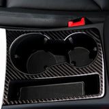 Maxbell Carbon Fiber Cup Holder Decorative Cover Sticker For Audi A5 A4 B8 2009-2015 - Aladdin Shoppers
