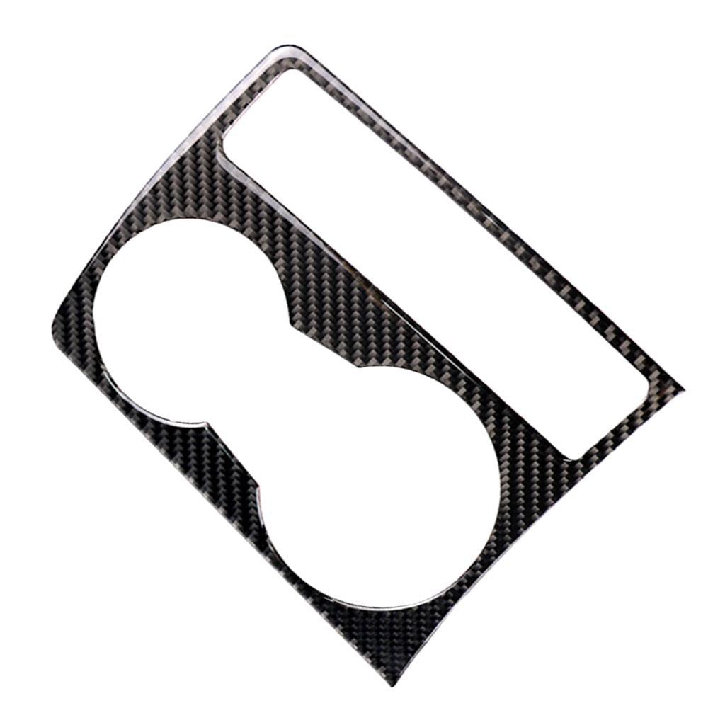 Maxbell Carbon Fiber Cup Holder Decorative Cover Sticker For Audi A5 A4 B8 2009-2015 - Aladdin Shoppers