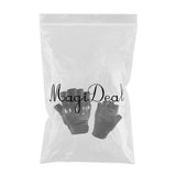Maxbell Carbon Fiber Motorcycle Half Finger Gloves Motorbike Ride Fingerless XL - Aladdin Shoppers
